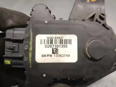 Автозапчастина б/у педальний потенціометр для opel meriva b monospace (s10) 1.7 cdti (75) посилання на oem iam 13362749 102de0037 848045