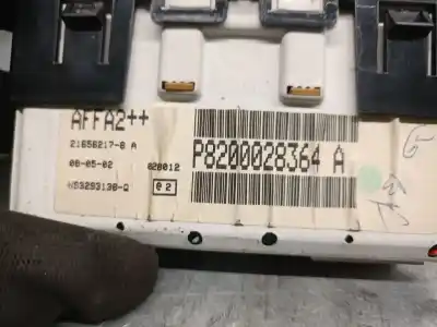 Second-hand car spare part multifunction display for renault clio ii (bb_, cb_) 1.5 dci (b/cb07) oem iam references 8200028364a 216562178a 