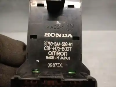 Автозапчастина б/у передні вікний вмикач для honda jazz ii (gd_, ge3, ge2) 1.2 i-dsi (gd5, ge2) посилання на oem iam 35750saag02m  35750saag02za