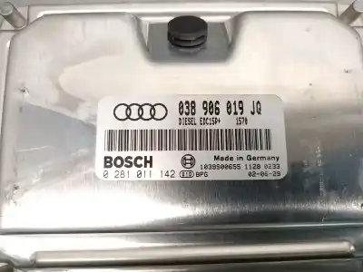 Автозапчастина б/у ебу контролер двигуна для audi a4 b6 avant (8e5) 1.9 tdi посилання на oem iam 038906019jq 0281011142 bosch 