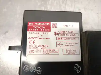 Автозапчастина б/у електронний модуль для toyota rav 4 iii (_a3_) 2.0 4wd (aca30_) посилання на oem iam 8930042020 2326000091 denso 8930042020