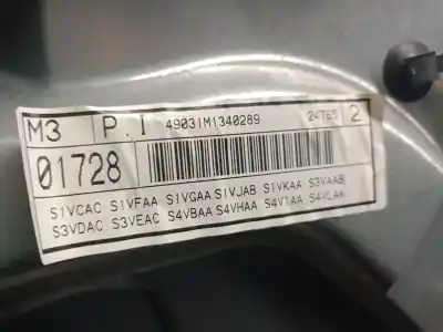 Peça sobressalente para automóvel em segunda mão elevador de vidros traseiro esquerdo por seat leon (1m1) 1.9 tdi referências oem iam 1m1340289  1m0839729j