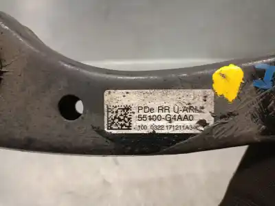 Автозапчастина б/у лівий задній верхній рычок підвіски для hyundai i30 (pde, pd, pden) 2.0 n посилання на oem iam 55100g4aa0  55100g4aa0