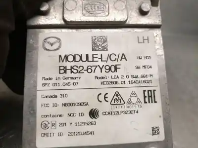 Peça sobressalente para automóvel em segunda mão sensor por mazda 3 sedán (bm_, bn_) 2.0 referências oem iam bhs267y90f  