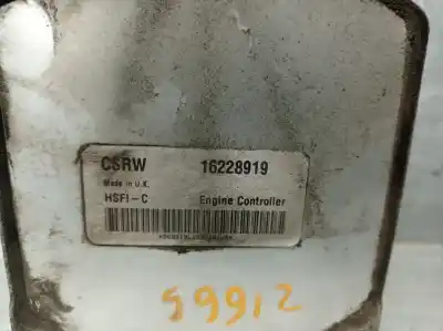 Gebrauchtes Autoersatzteil ecu-motorsteuergerät uce motorsteuergerät zum opel astra g fastback (t98) 2.0 16v (f08, f48) oem-iam-referenzen 16228919  