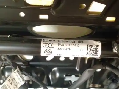 Автозапчасти б/у сиденье правое переднее за audi a4 b9 (8w2, 8wc) 2.0 tdi quattro ссылки oem iam 8w0881106d  8w0881106d