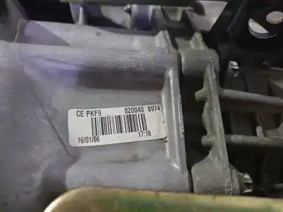 Автозапчастина б/у коробка передач для renault laguna ii (bg0/1_) 1.9 dci (bg1a, bg1w, bg0g) посилання на oem iam pk6382 c017957 7701478252