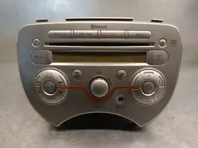 Second-hand car spare part audio system / radio cd for nissan micra iv (k13k) 1.2 oem iam references 281851ha0a