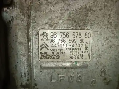 Автозапчасти б/у компрессор кондиционера воздуха за citroen c4 picasso ii 1.6 hdi / bluehdi 115 ссылки oem iam 9675657880 4471504732 9675659980