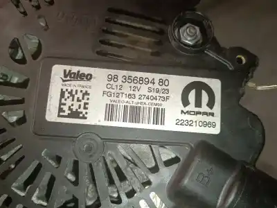 Автозапчастина б/у генератор для peugeot 208 ii (ub_, up_, uw_, uj_) 1.2 puretech 100 посилання на oem iam 9835689480  9835689480