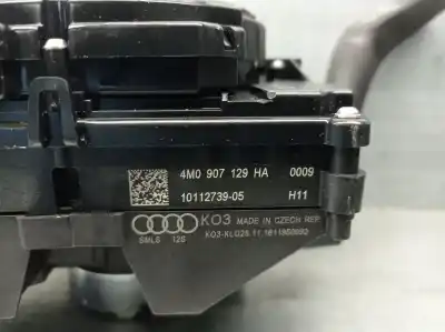 Автозапчастина б/у управління світлом для audi a4 b9 (8w2, 8wc) 2.0 tdi quattro посилання на oem iam 4m0907129ha 1011273905 4m0907129ha