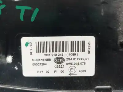 Автозапчастина б/у лівий ход ліхар для audi a4 b9 (8w2, 8wc) 2.0 tdi quattro посилання на oem iam 8w5945075 2sa01224901 hella 8w5945075