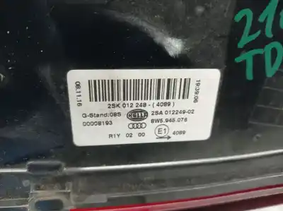Автозапчастина б/у правий ліхтар для audi a4 b9 (8w2, 8wc) 2.0 tdi quattro посилання на oem iam 8w5945076 2sa01224902 hella 8w5945076