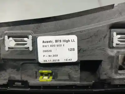 Автозапчастина б/у аератор для audi a4 b9 (8w2, 8wc) 2.0 tdi quattro посилання на oem iam 8w1820902e  