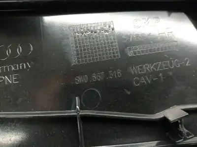 Автозапчастина б/у обликка задніх правіх дверей для audi a4 b9 (8w2, 8wc) 2.0 tdi quattro посилання на oem iam 8w0867318  8w0867318