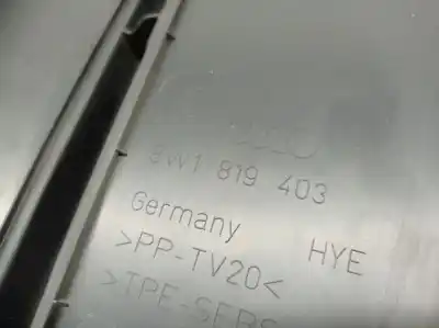 Автозапчастина б/у торпеда для audi a4 b9 (8w2, 8wc) 2.0 tdi quattro посилання на oem iam 8w1819403  8w1819403