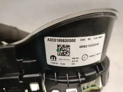 Second-hand car spare part dashboard for fiat tipo ranchera familiar (356_, 357_) 1.4 (356wxf1b) oem iam references 00521223240 a3c0195630000 mopar 52122324
