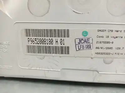 Автозапчасти б/у приборная доска за citroen c3 i (fc_, fn_) 1.6 16v ссылки oem iam 9652008180 216755950 sagem 