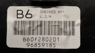 Peça sobressalente para automóvel em segunda mão quadrante por chevrolet aveo 1.4 cat referências oem iam 96859185  