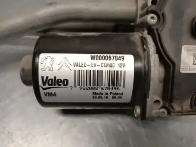 Pezzo di ricambio per auto di seconda mano tiranti e motorino del tergicristallo anteriore per citroen jumpy furgón (v_) 1.6 bluehdi 115 riferimenti oem iam 9808465280 w000067049 valeo 9808465280