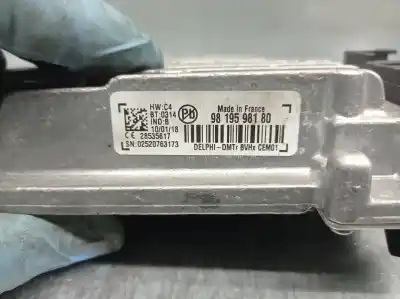 Автозапчасти б/у блок управления пуск/стоп за citroen c4 picasso ii 1.2 thp 130 ссылки oem iam 9819598180  