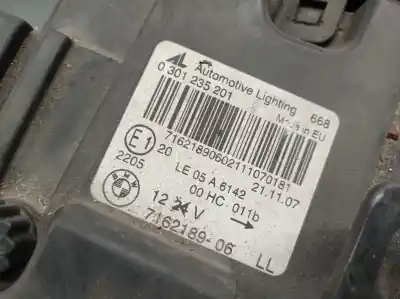 Second-hand car spare part left headlight for bmw x3 (e83) 2.0 sd oem iam references 716218906 0301235201 63127162189