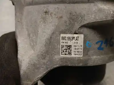 Second-hand car spare part right engine support for audi a4 b9 (8w2, 8wc) 2.0 tdi quattro oem iam references 8w0199371at  8w0199371at