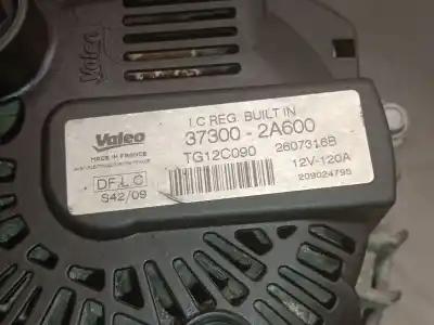 Автозапчасти б/у генератор за kia cee'd fastback (ed) 1.6 crdi 115 ссылки oem iam 373002a600 2607316c valeo 373002a600