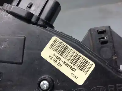 Автозапчастина б/у замок заднього правого дверя для kia stonic (yb) 1.0 t-gdi посилання на oem iam 81420h8010  81420h8010