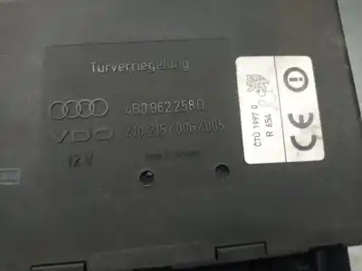Pezzo di ricambio per auto di seconda mano modulo comfort per audi a6 c5 (4b2) 2.5 tdi riferimenti oem iam 4b0962258d 410215006005 vdo 