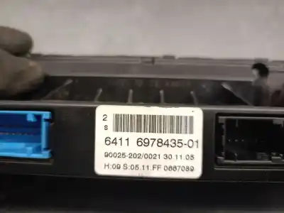 Second-hand car spare part climate control for bmw 5 (e60) 520 d oem iam references 64116978435  64119122396