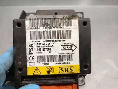 Second-hand car spare part airbag control unit for citroen c3 i (fc_, fn_) 1.4 16v hdi oem iam references 9651927580  