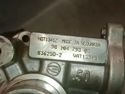 Автозапчастина б/у турбонагрузник для citroen c4 picasso ii 1.2 thp 130 посилання на oem iam 9818479380 8362502 honeywell 9818479380