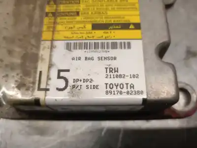 Автозапчасти б/у блок управления подушками безопасности за toyota corolla (_e12_) 2.0 d-4d (cde120r_, cde120l_) ссылки oem iam 8917002380 21108202 trw 