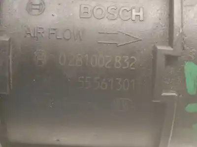 Автозапчастина б/у витратомір повітря для opel astra h (a04) 1.7 cdti (l48) посилання на oem iam 55561301 0281002832 bosch 836651