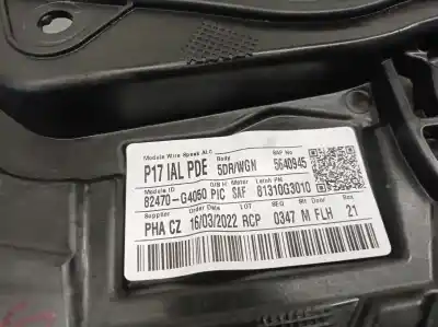 Автозапчасти б/у регулятор стекла переднего левого за hyundai i30 (pde, pd, pden) 2.0 n ссылки oem iam 82470g4050  82471g4000