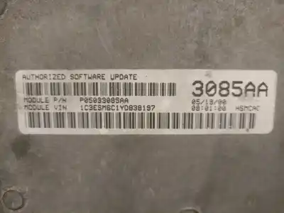 Автозапчасти б/у блок управления двигателем за chrysler neon ii 2.0 16v ссылки oem iam 3085aa 04745860 