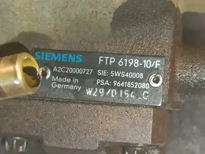 Second-hand car spare part injection pump for ford fusion (ju_) 1.4 tdci oem iam references 9641852080 5ws400008 siemens 1522409