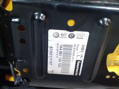Second-hand car spare part right front seat for seat altea xl (5p5, 5p8) 1.6 lpg oem iam references 1k4881106nq  1k4881105pc