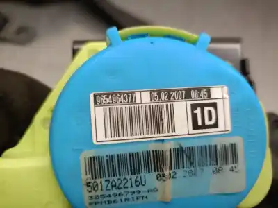 Second-hand car spare part front right seat belt for citroen c4 picasso i monospace (ud_) 1.6 hdi oem iam references 9654964377  8974xg