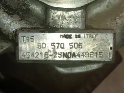 Second-hand car spare part turbocharger for opel vectra b ranchera familiar (j96) 2.0 dti 16v (f35) oem iam references 90570506 4542162 garrett 860079
