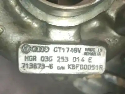 Peça sobressalente para automóvel em segunda mão turbocompresor por skoda octavia i (1u2) 1.9 tdi referências oem iam 03g253014e 7136736 garrett 03g253014e