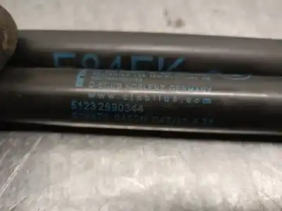 Peça sobressalente para automóvel em segunda mão amortecedor do capô por bmw x1 (e84) sdrive 18 d referências oem iam 51232990344  51232990344