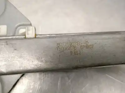 Автозапчастина б/у регулятор переднього правого скла для dacia dokker express furgoneta/monovolumen 1.5 dci 75 / blue dci 75 (fejw, feah) посилання на oem iam 807209071r  807209071r