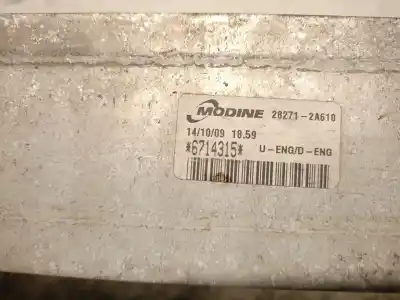 Автозапчастина б/у інтеркулер для kia cee'd fastback (ed) 1.6 crdi 115 посилання на oem iam 282712a610 6714315 modine 282702a611