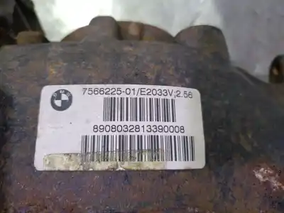 Second-hand car spare part rear differential for bmw 3 touring (e91) 320 d oem iam references 7566225 2.56 33107566226
