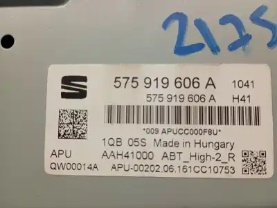 Автозапчасти б/у многофункциональный дисплей за seat ateca (kh7, khp) 1.6 tdi ссылки oem iam 5759919606a  5759919606a