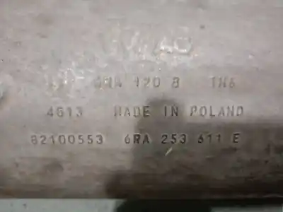 Автозапчасти б/у задняя выхлопная труба за skoda rapid spaceback (nh1) 1.6 tdi ссылки oem iam   6ra253609g