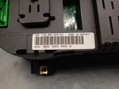 Peça sobressalente para automóvel em segunda mão quadrante por audi a2 (8z0) 1.4 referências oem iam 8z0920900g 110080020011 vdo 8z0920900nx