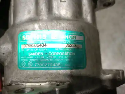 Автозапчастина б/у компресор кондиционера для renault 19 ii (b/c53_) 1.8 (b/c53y) посилання на oem iam 7700272438  7700272438